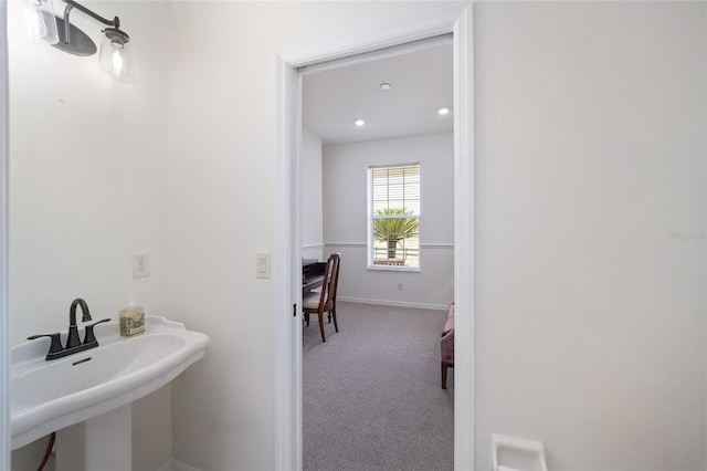 bathroom with sink