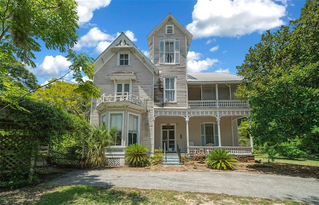 victorian home with a porch