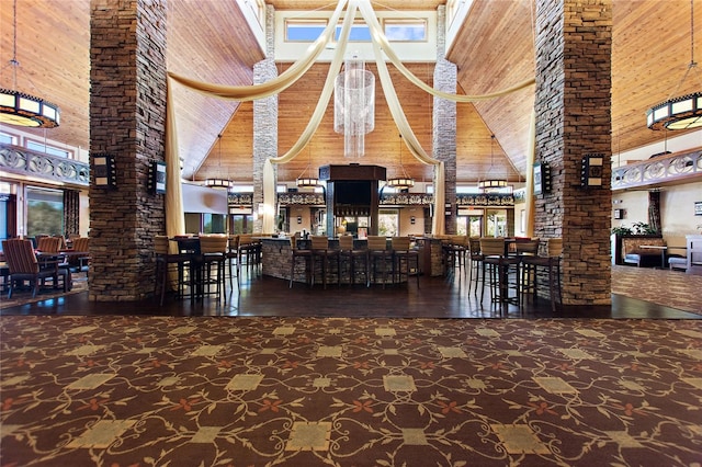 view of building lobby