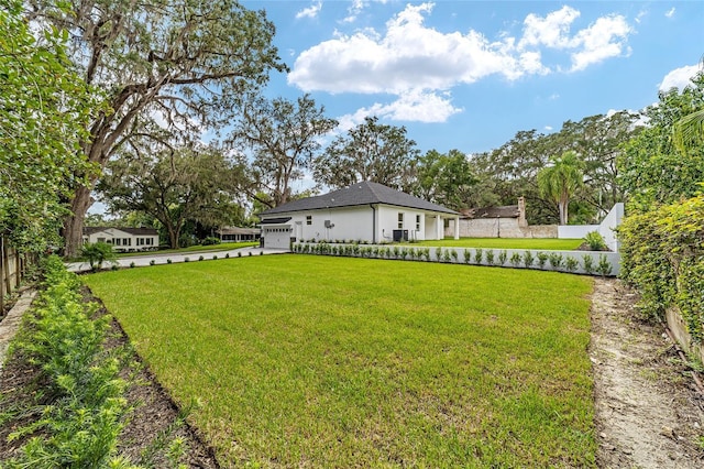 view of yard