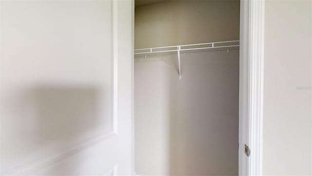 view of closet