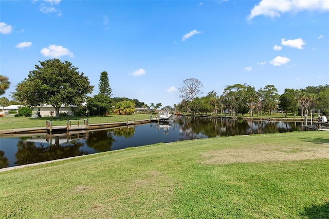 property view of water