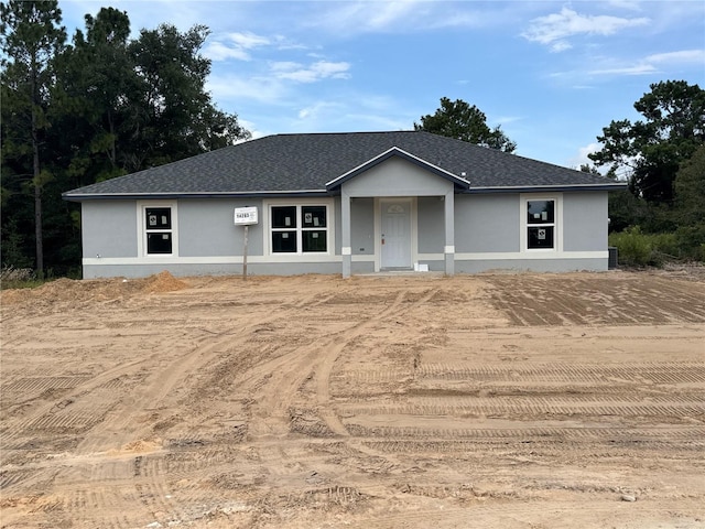 view of ranch-style home