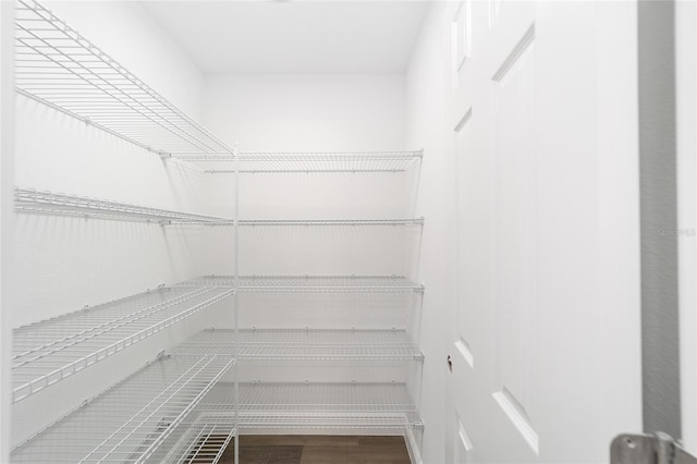 view of pantry