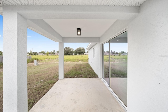 view of patio