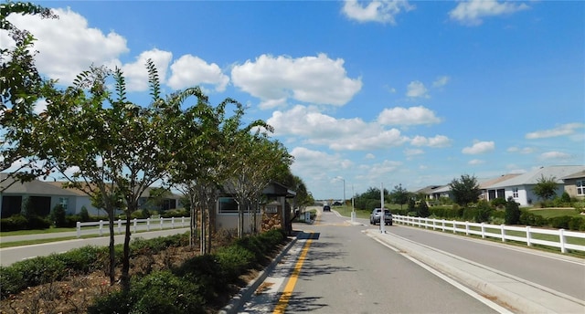 view of street