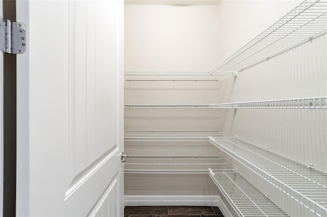 view of pantry