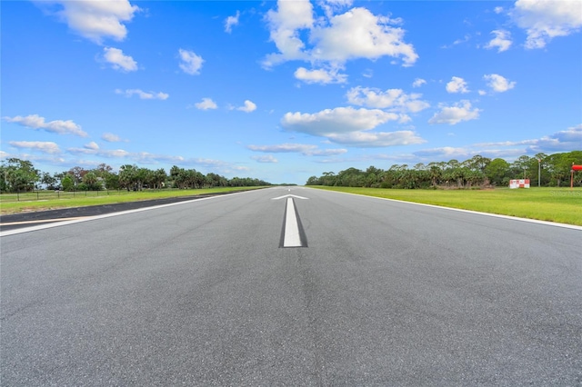 view of road