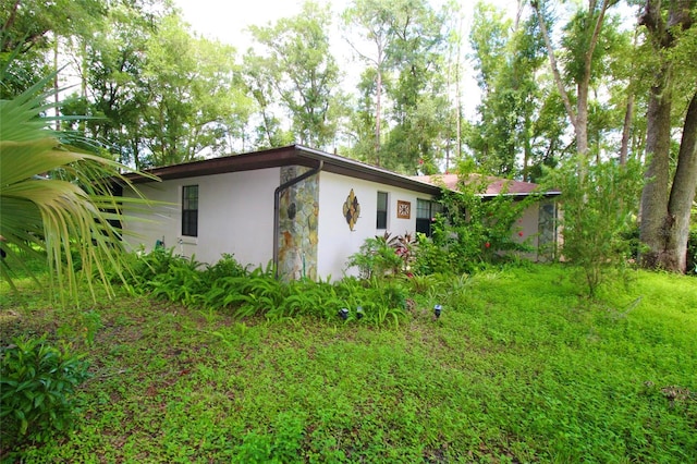 view of side of property