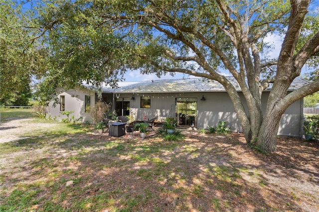 view of rear view of property