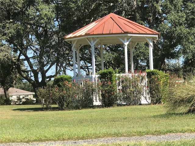 9994 SW 96th St, Ocala, FL 34481 - view of yard featuring a gazebo