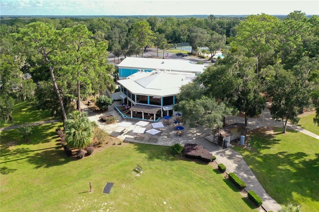 21389 SW 102nd Street Rd, Dunnellon, FL 34431 - bird's eye view featuring a forest view