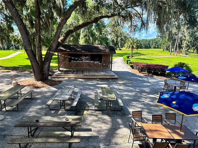 view of patio