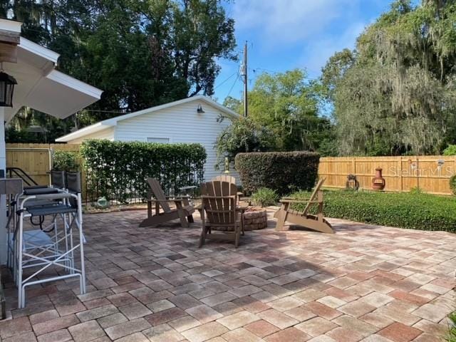 view of patio