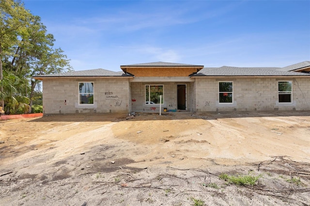 view of rear view of house