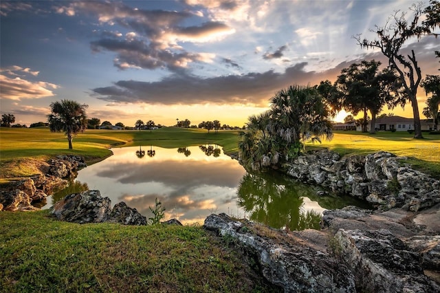 property view of water