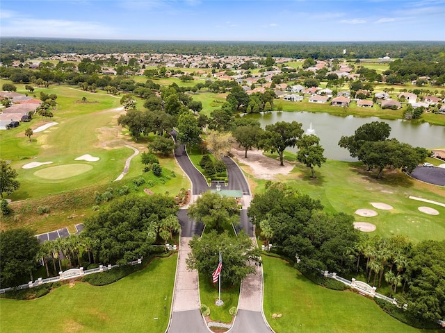 16369 SW 14th Avenue Rd, Ocala, FL 34473 - aerial perspective of suburban area featuring a nearby body of water and a golf course