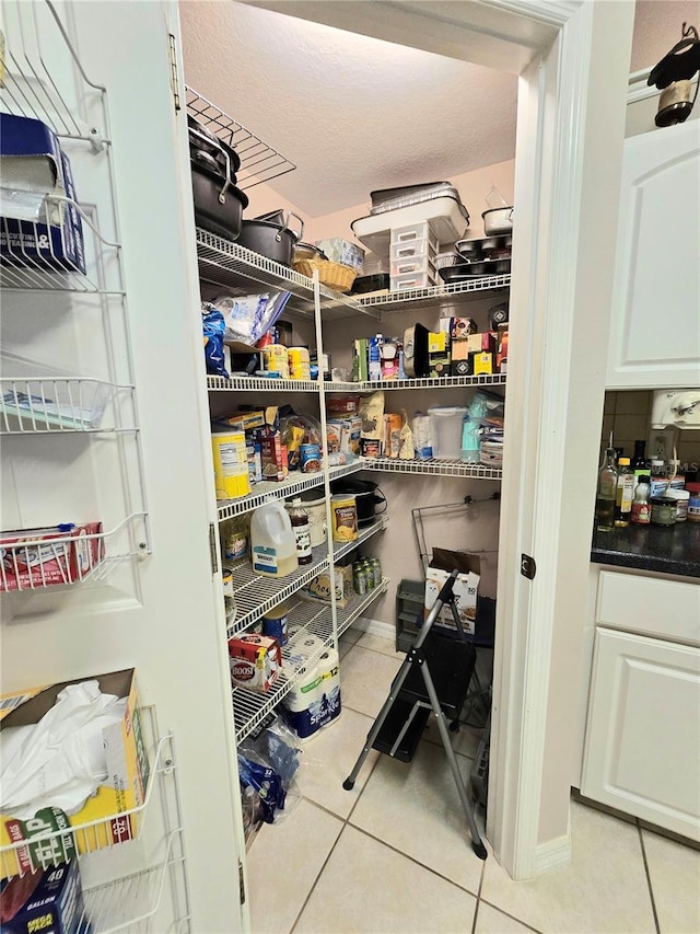 view of pantry