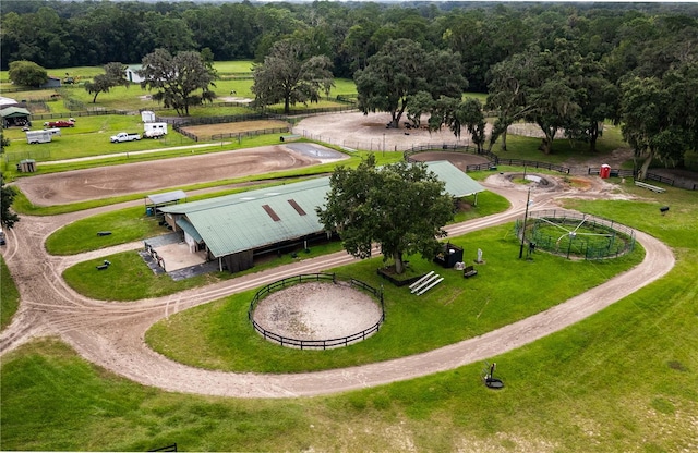 aerial view