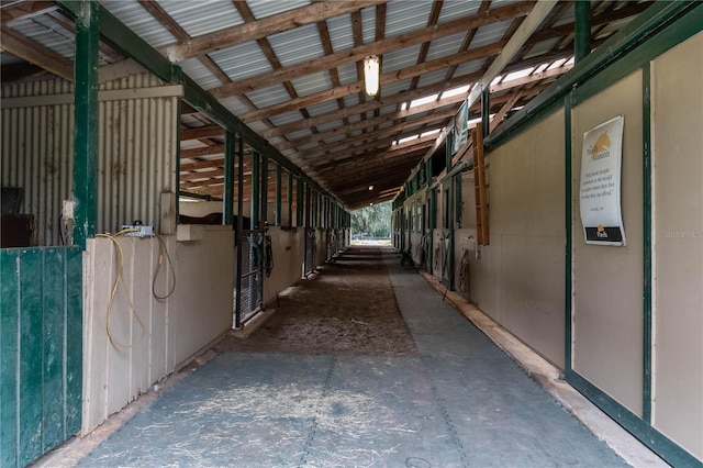 view of stable