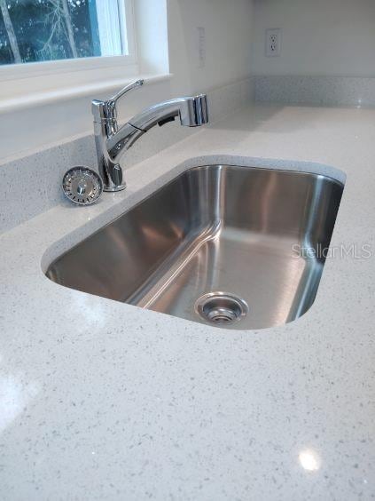 interior details featuring sink