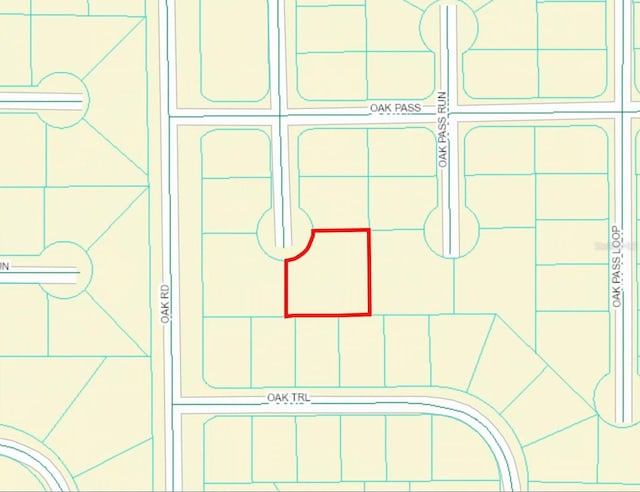 Oak Pass Loop, Ocala FL, 34472 land for sale