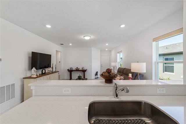 kitchen with sink