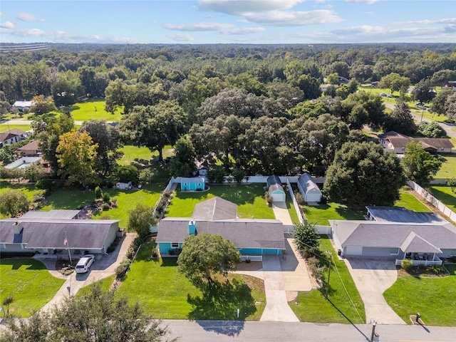 6212 NE 26th Ave, Ocala, FL 34479 - aerial perspective of suburban area featuring a heavily wooded area