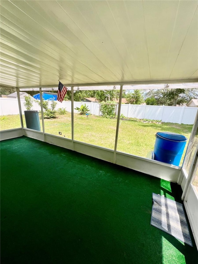 6789 SE 54th Ln, Ocala, FL 34472 - unfurnished sunroom featuring healthy amount of natural light