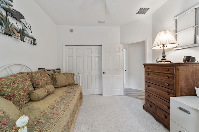 living room with light colored carpet