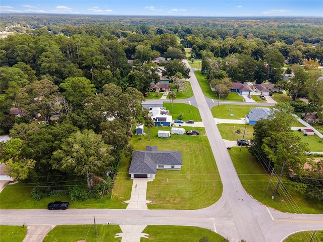 aerial view