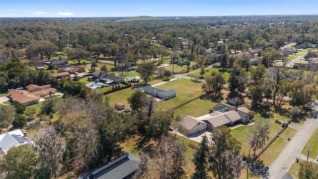 drone / aerial view featuring a residential view