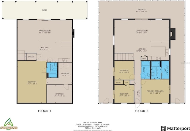 24750 NE 177th Ter, Fort Mc Coy, FL 32134 - view of property floor plan