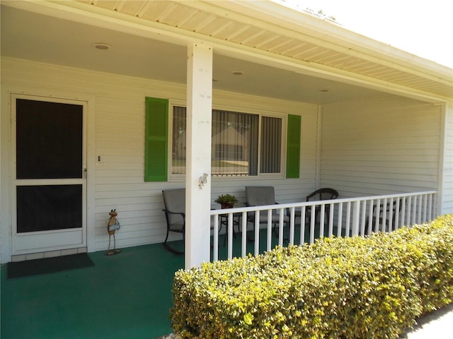 view of entrance to property