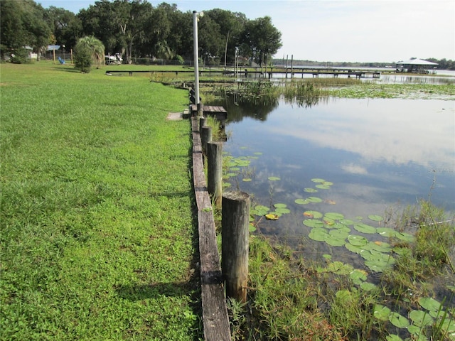 property view of water