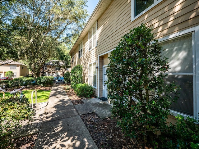 view of side of property