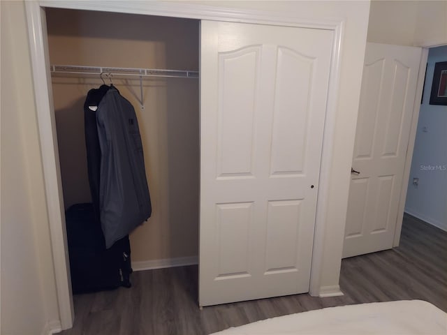 view of closet