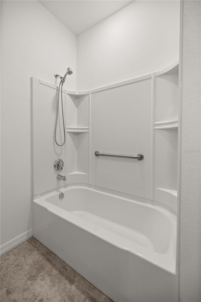 bathroom featuring shower / bathing tub combination