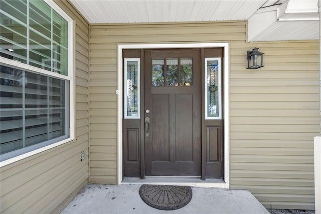 view of property entrance