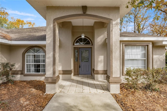 view of property entrance