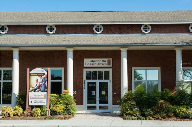 view of property entrance