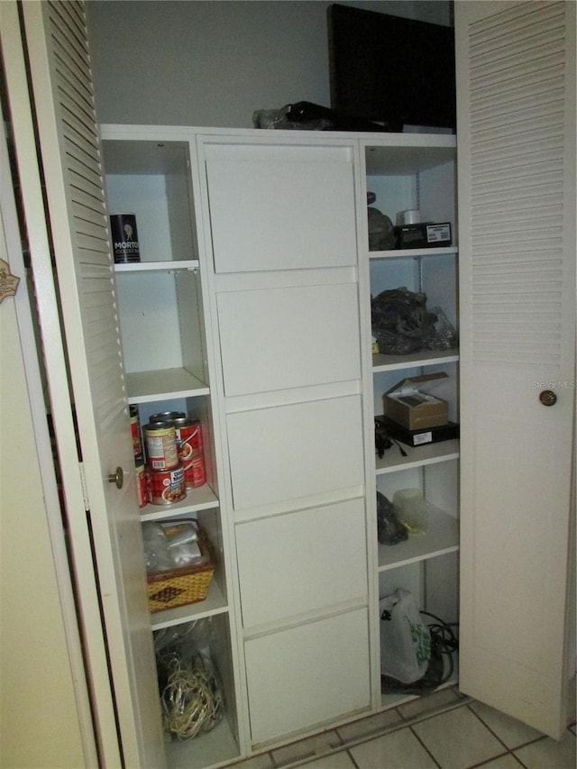 view of closet