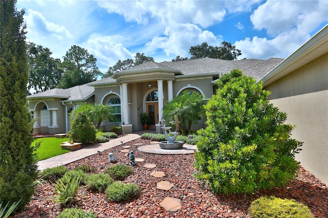 view of front of house