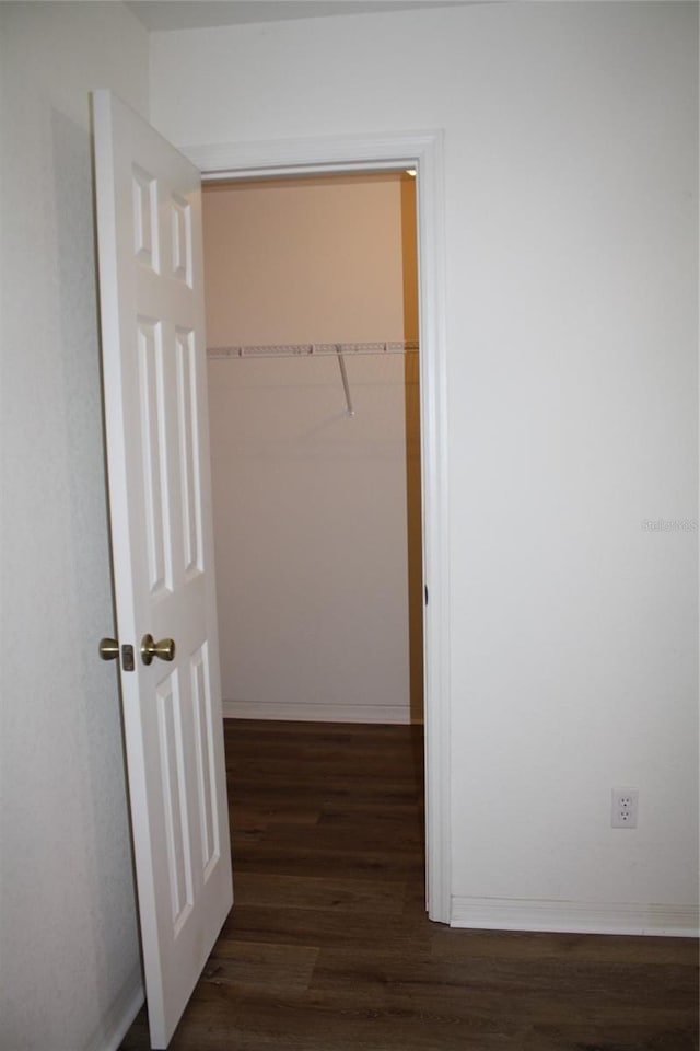 view of closet