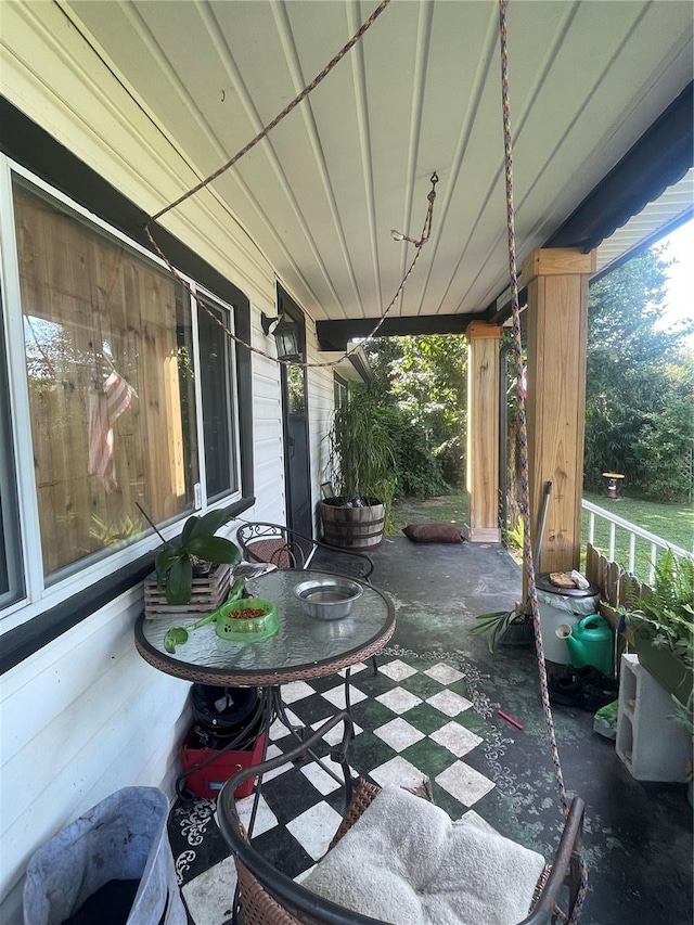 view of patio