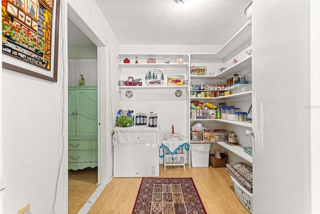 view of pantry