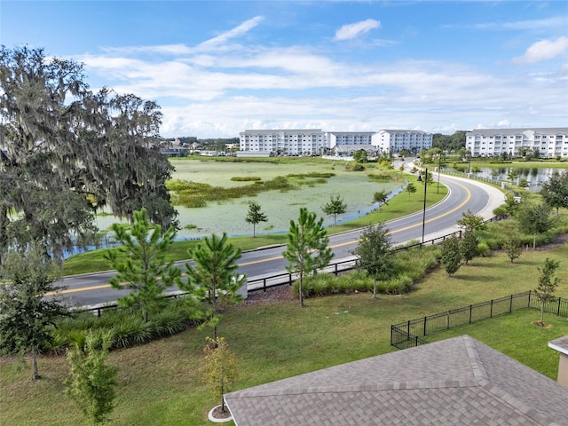 5089 Stokes Way, Wildwood, FL 34785 - drone / aerial view with a water view