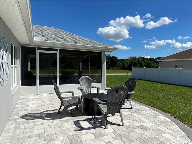 view of patio / terrace