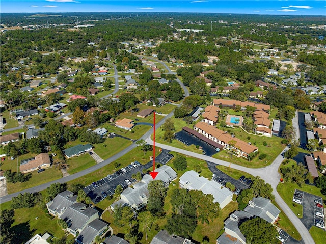 551 Fairways Dr Unit A, Ocala, FL 34472 - bird's eye view featuring a residential view