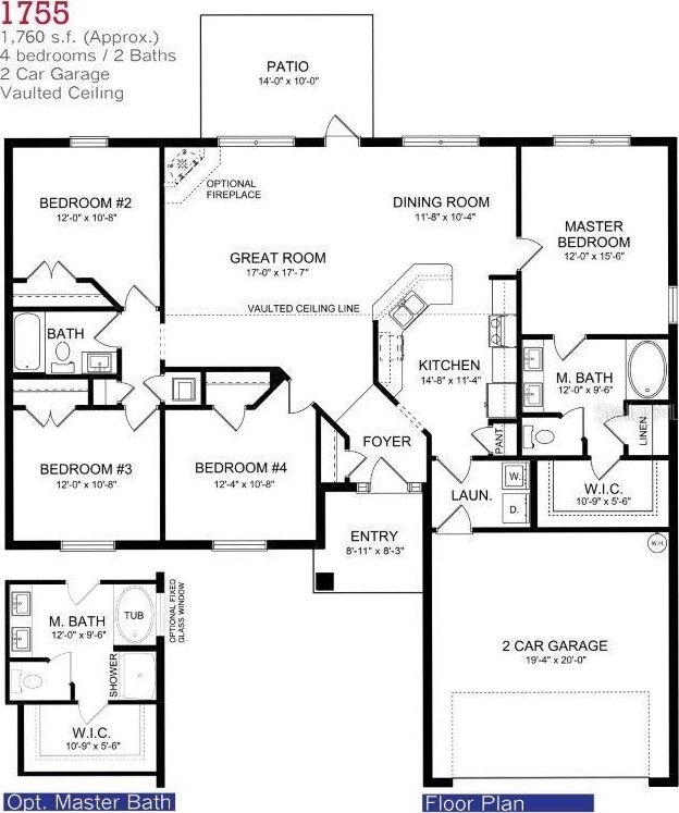 324 Galaxy Ave, Spring Hill, FL 34606 - floor plan / room layout